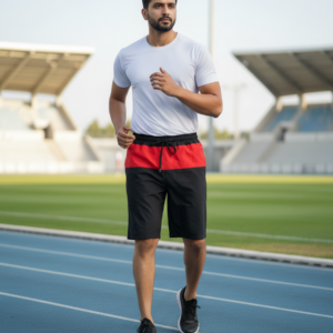 Sports haf track pants for men
