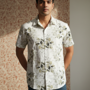 Printed half sleeve shirt