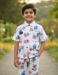 Boy cotton haf pant haf shirt multi colours