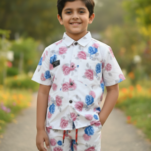 Boy cotton haf pant haf shirt multi colours